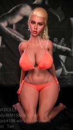 WMDOLL  TPE Dolls  5'08 ft (155cm) L-Cup with #198