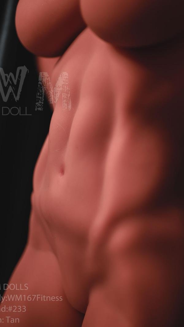 WMDOLL  TPE Dolls5'5 FT (167CM) fitness with head 233#