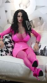 WMDOLL  TPE Dolls  5'5 FT (167CM)  WITH HEAD 149#