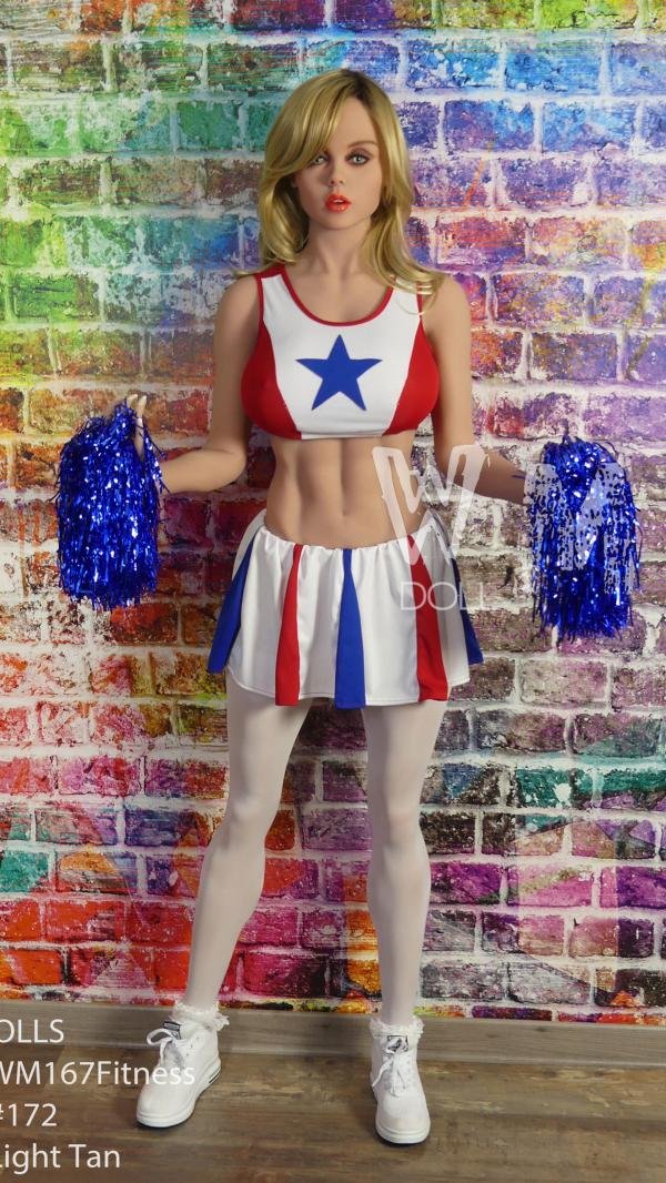 WMDOLL  TPE Dolls  WM 5'5 FT (167CM)  fitness with head 172#