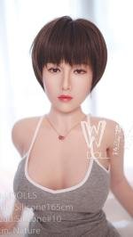 WMDOLL  Silicone dolls  5'5 FT (165CM) WITH # S10(B)